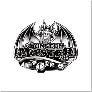 Dungeon Master Dragon Posters and Art